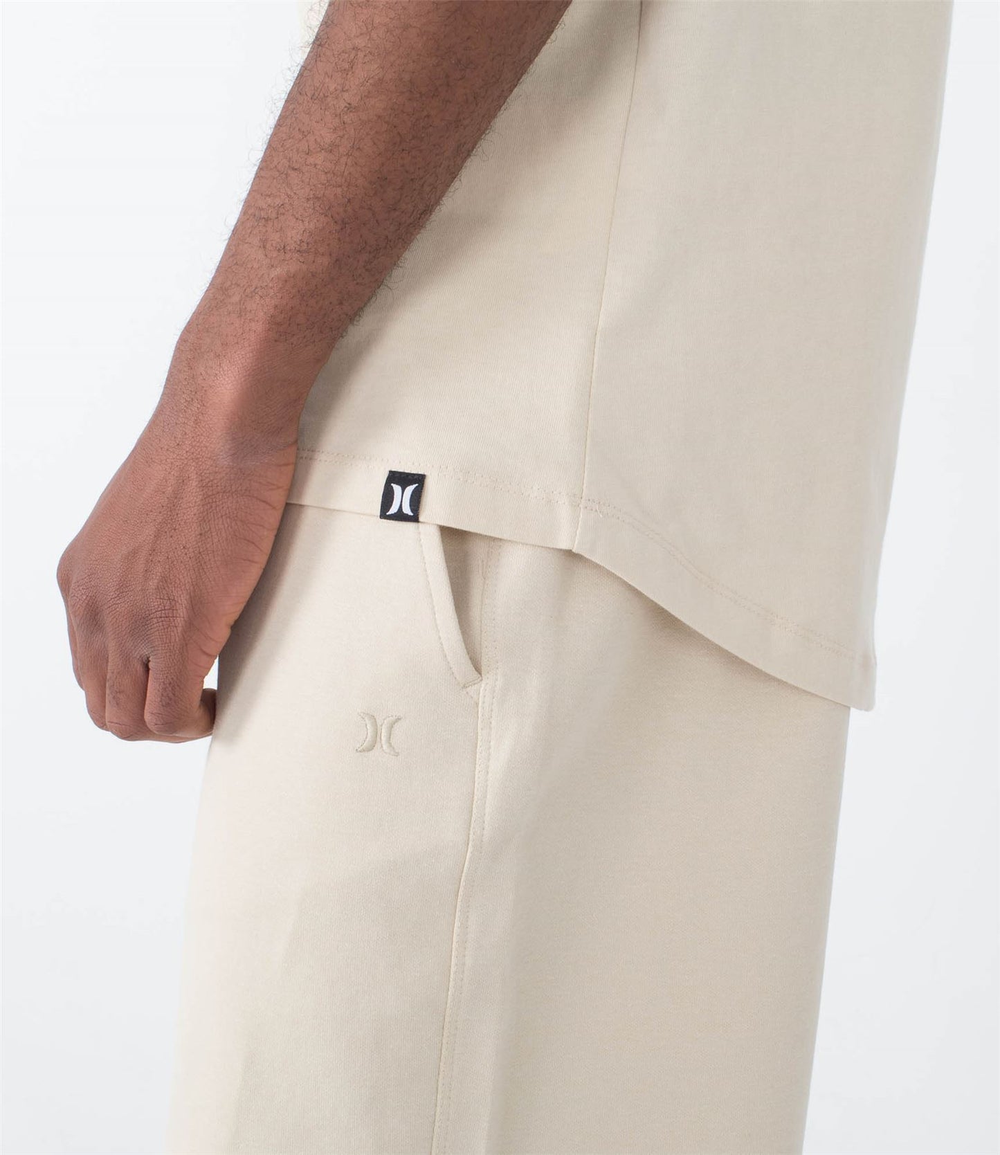 Hurley Low Tide T-Shirt Short Sleeve Bone