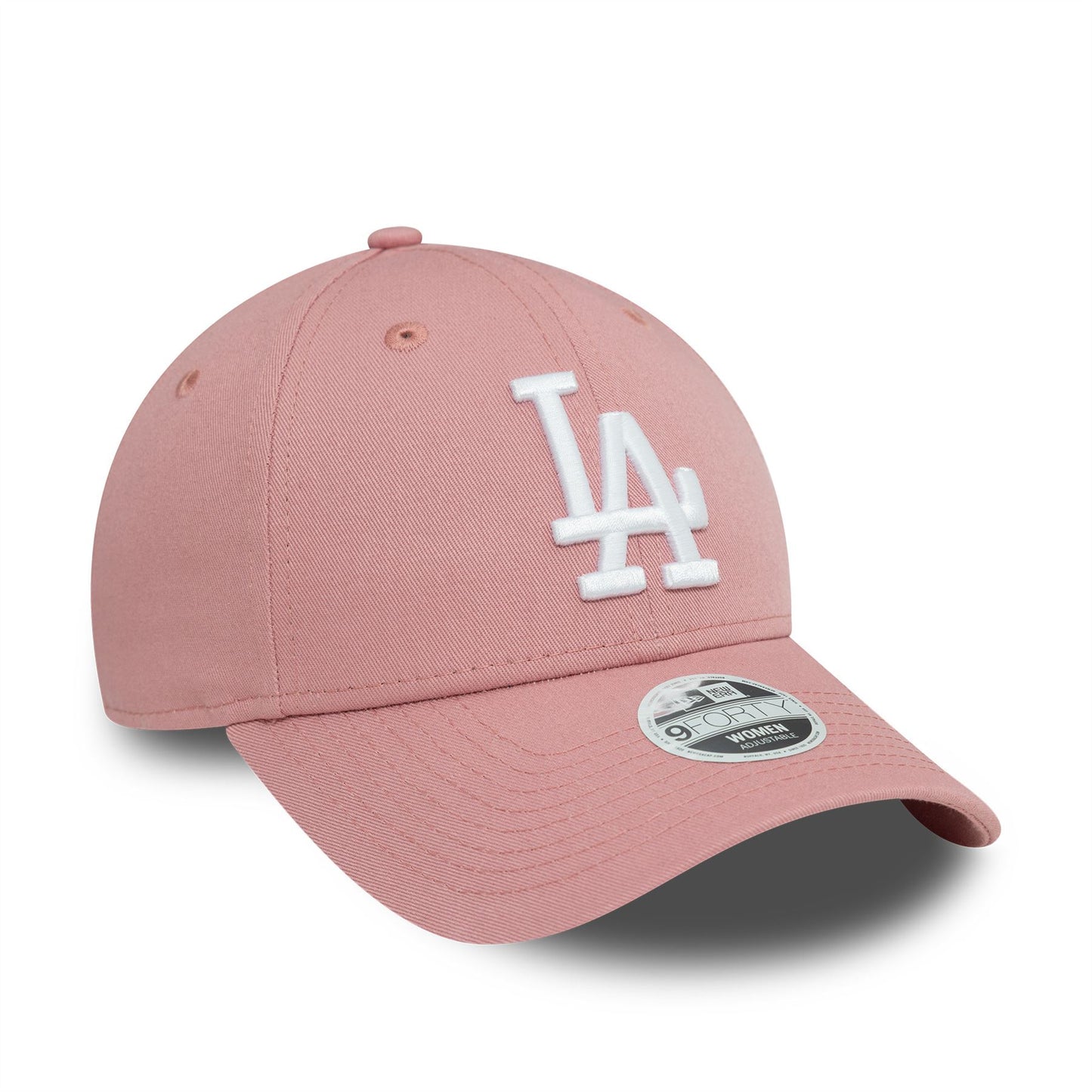 LA Dodgers Womens League Essential Dark Pink 9FORTY Adjustable Cap
