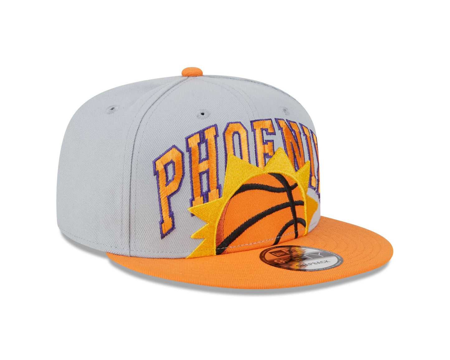 New Era Mens NBA Authentics 9Fifty Cap ~ Phoenix Suns Tip-Off grey