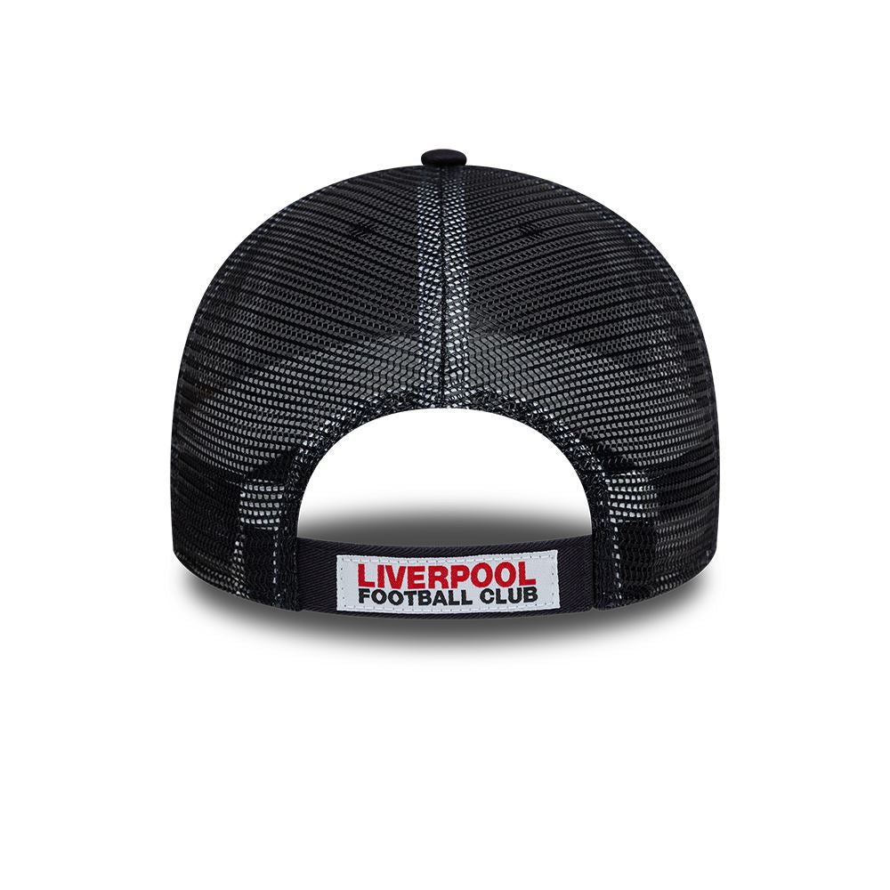 Liverpool FC Navy Blue 9Forty Trucker Adjustable Cap