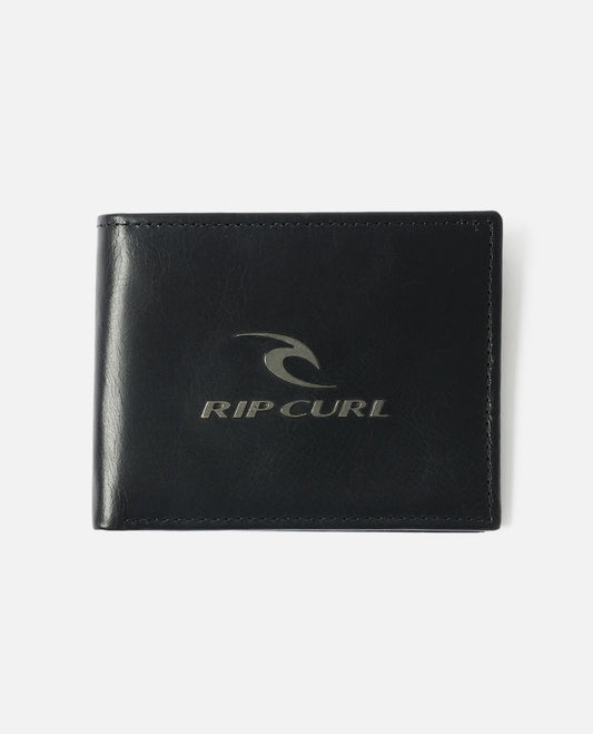 Rip Curl Leather Men's Wallet With RFID ~ Corpowatu black