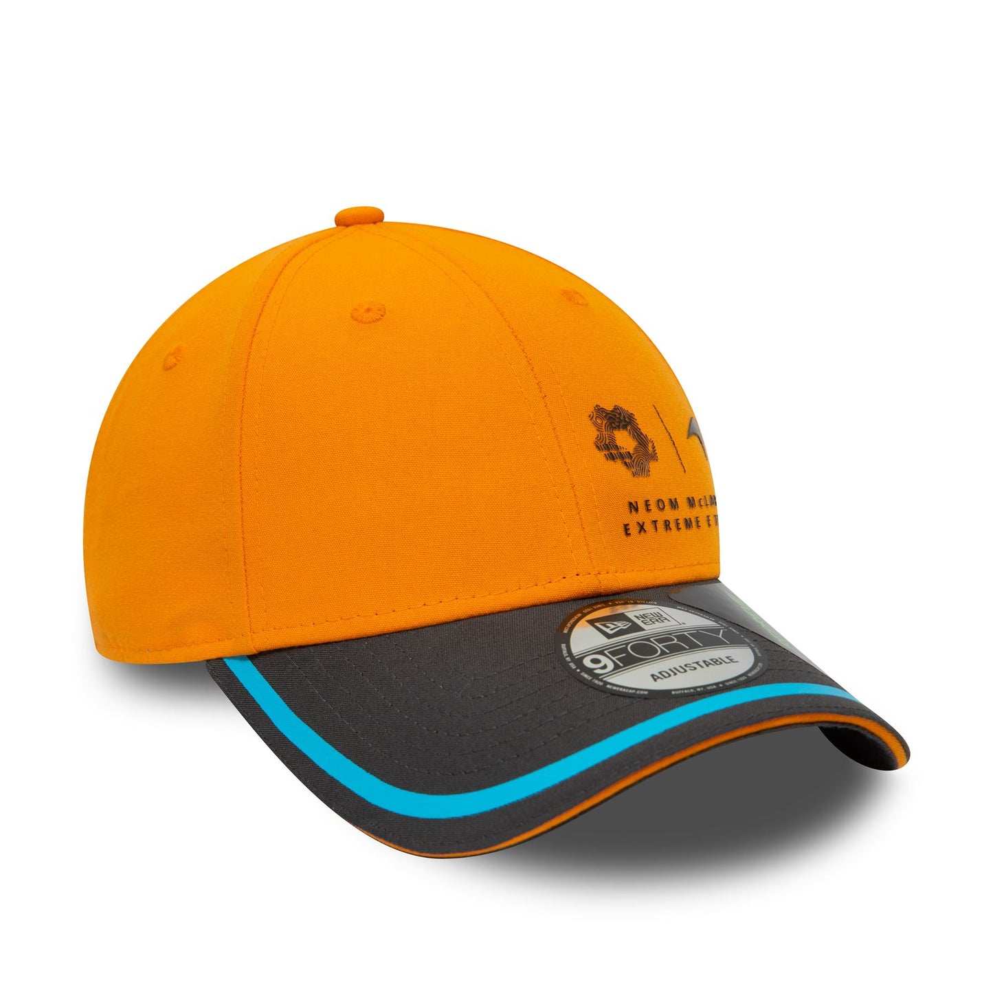 New Era Mens 9Forty Snapback Cap ~ McLaren Extreme Team Orange