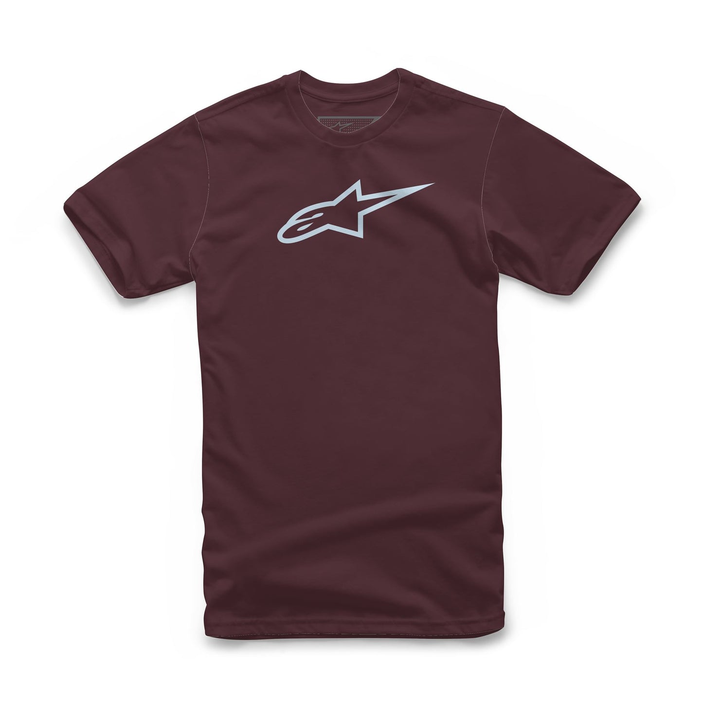 Alpinestars Mens Cotton SS T-Shirt ~ Ageless Classic Maroon Mist