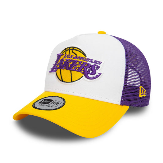 New Era Mens Trucker Cap ~ LA Lakers purple