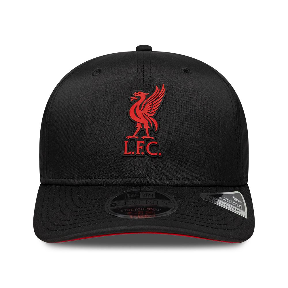 Liverpool FC Gradient Black 9SEVENTY Stretch Snap Cap