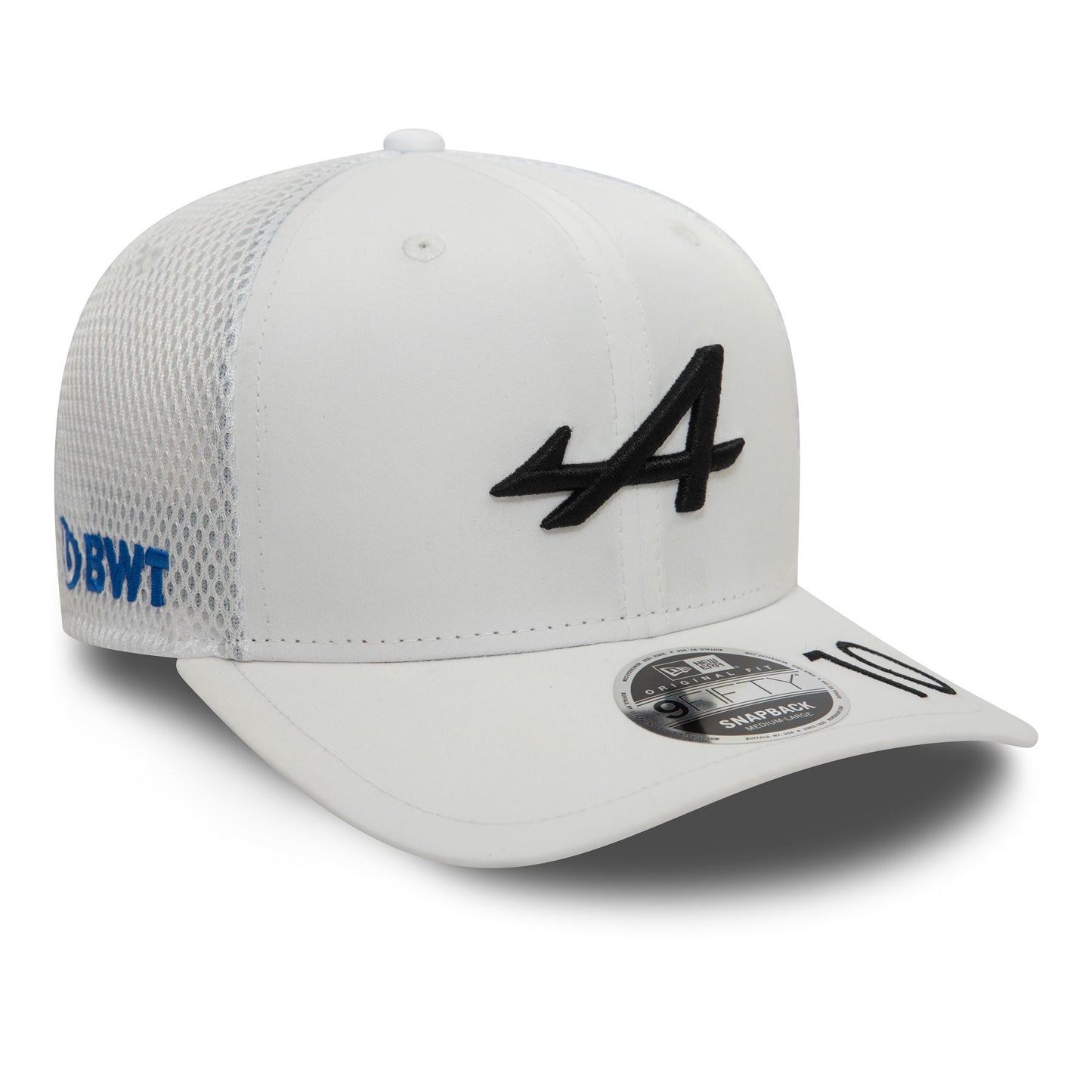 New Era Mens Renault Alpine F1 Team 9Fifty Cap ~ Pierre Gasly white