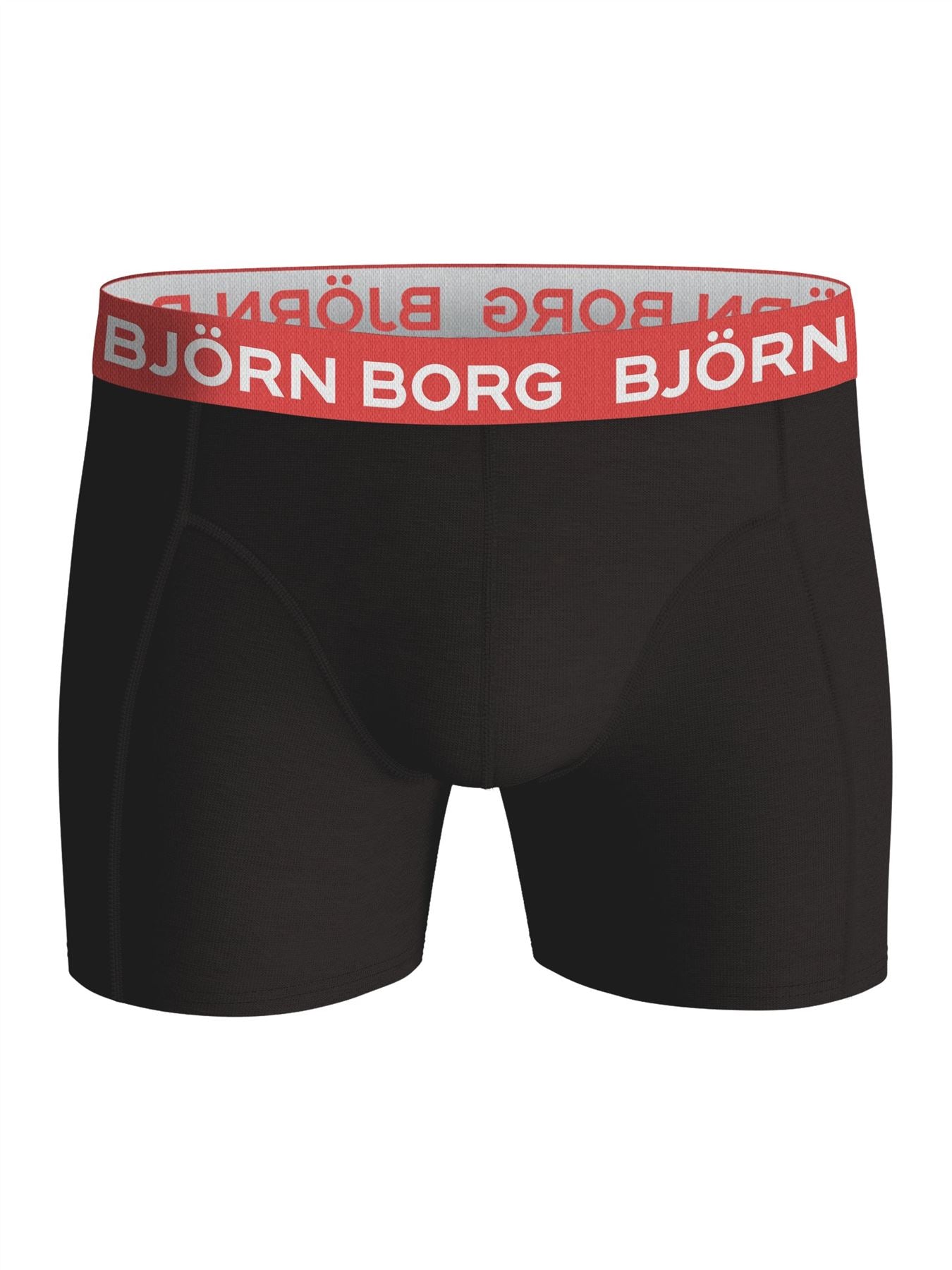 Bjorn Borg Cotton Stretch 3 Pack Multicoloured Boxer Shorts 10002349 007