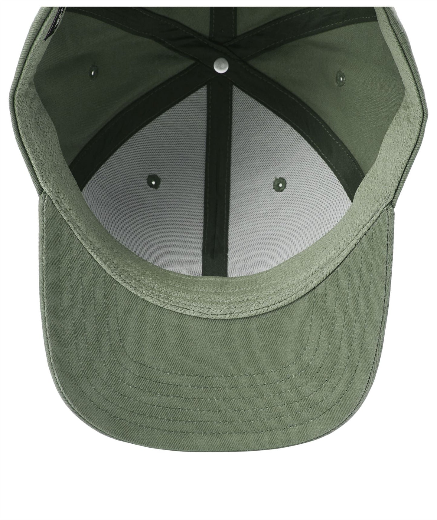 Billabong 6 Panel Mens Snapback Curved Peak Cap ~ Walled sage