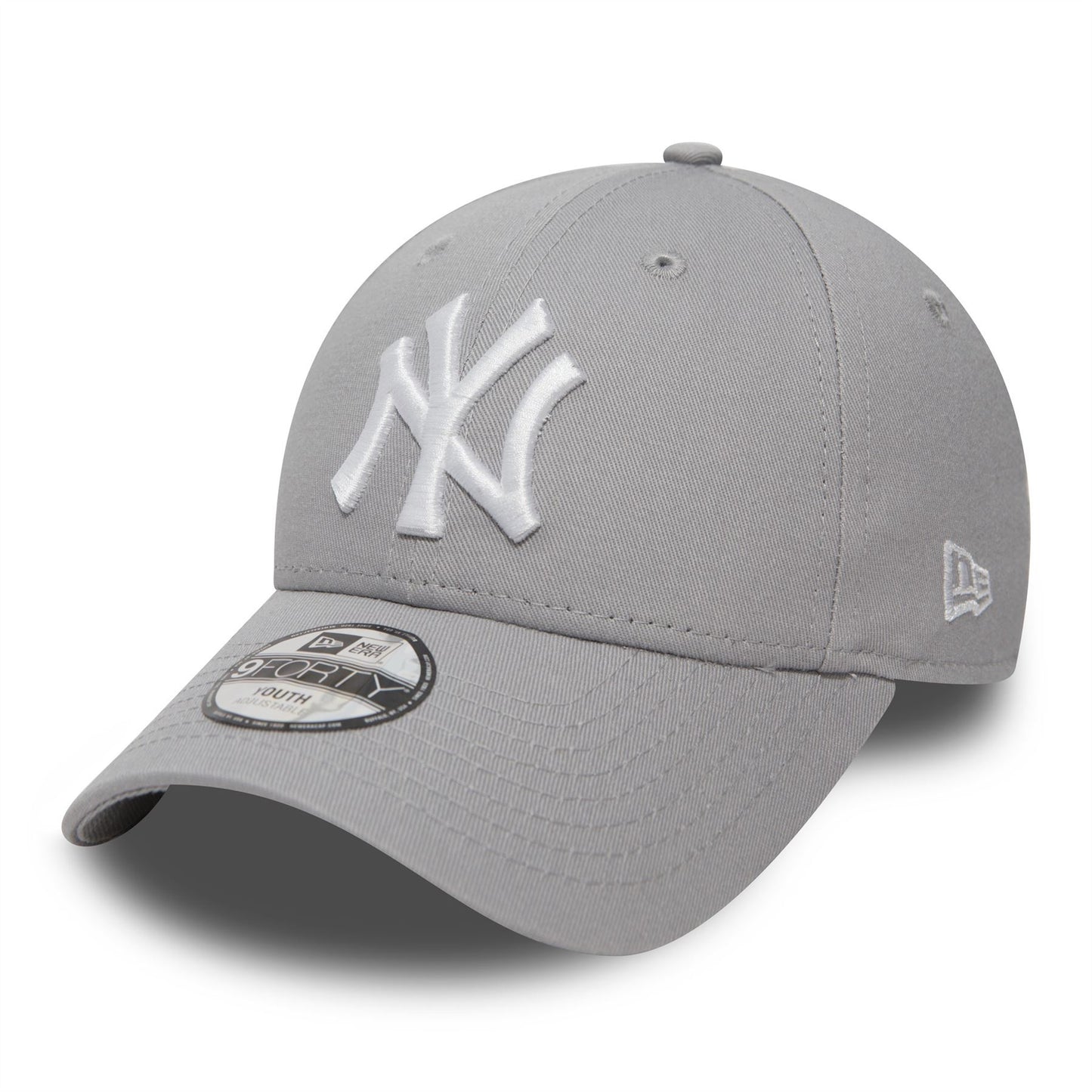 New Era Youth MLB The League 9Forty Cap ~ New York Yankees grey