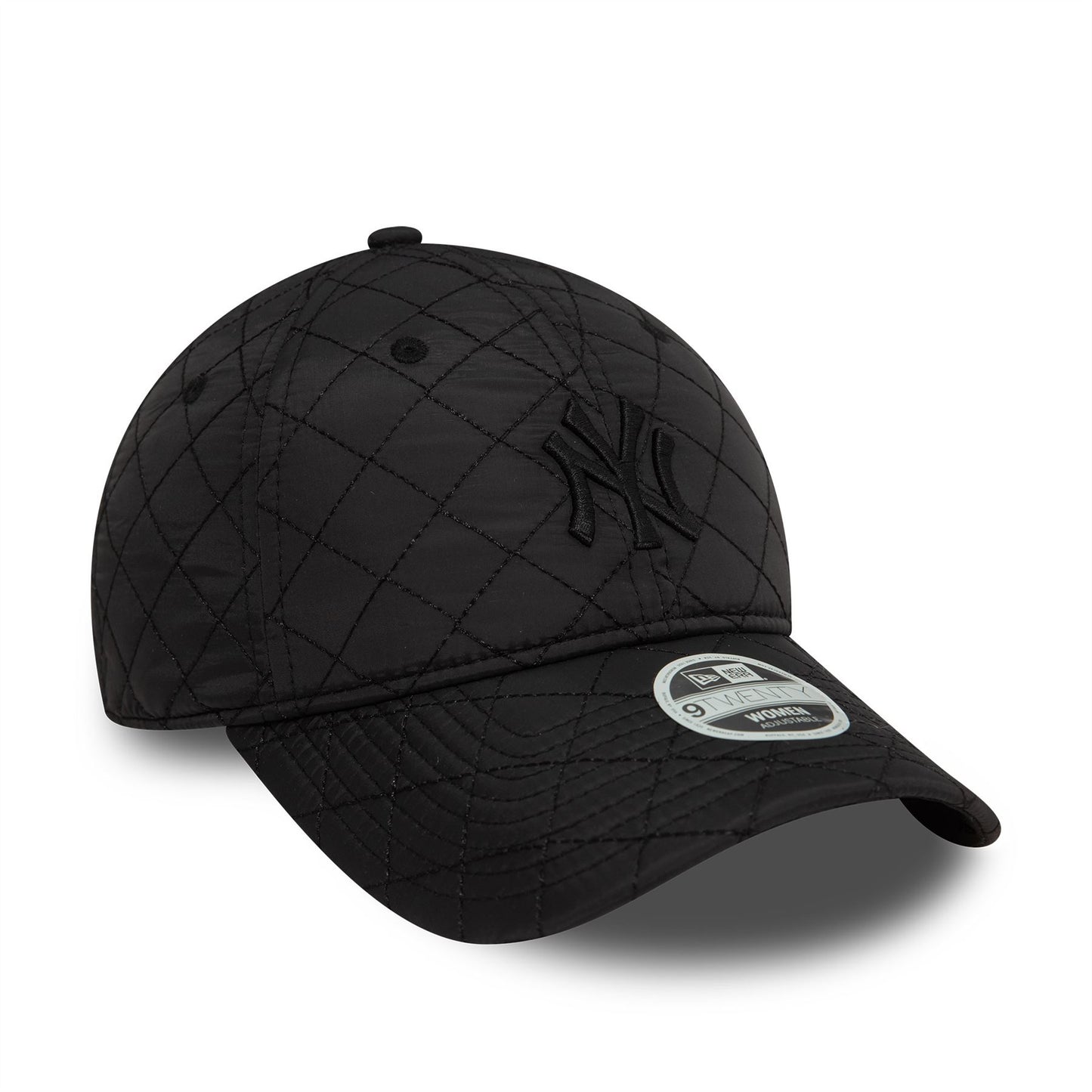 New York Yankees Womens Padded Black 9TWENTY Adjustable Cap