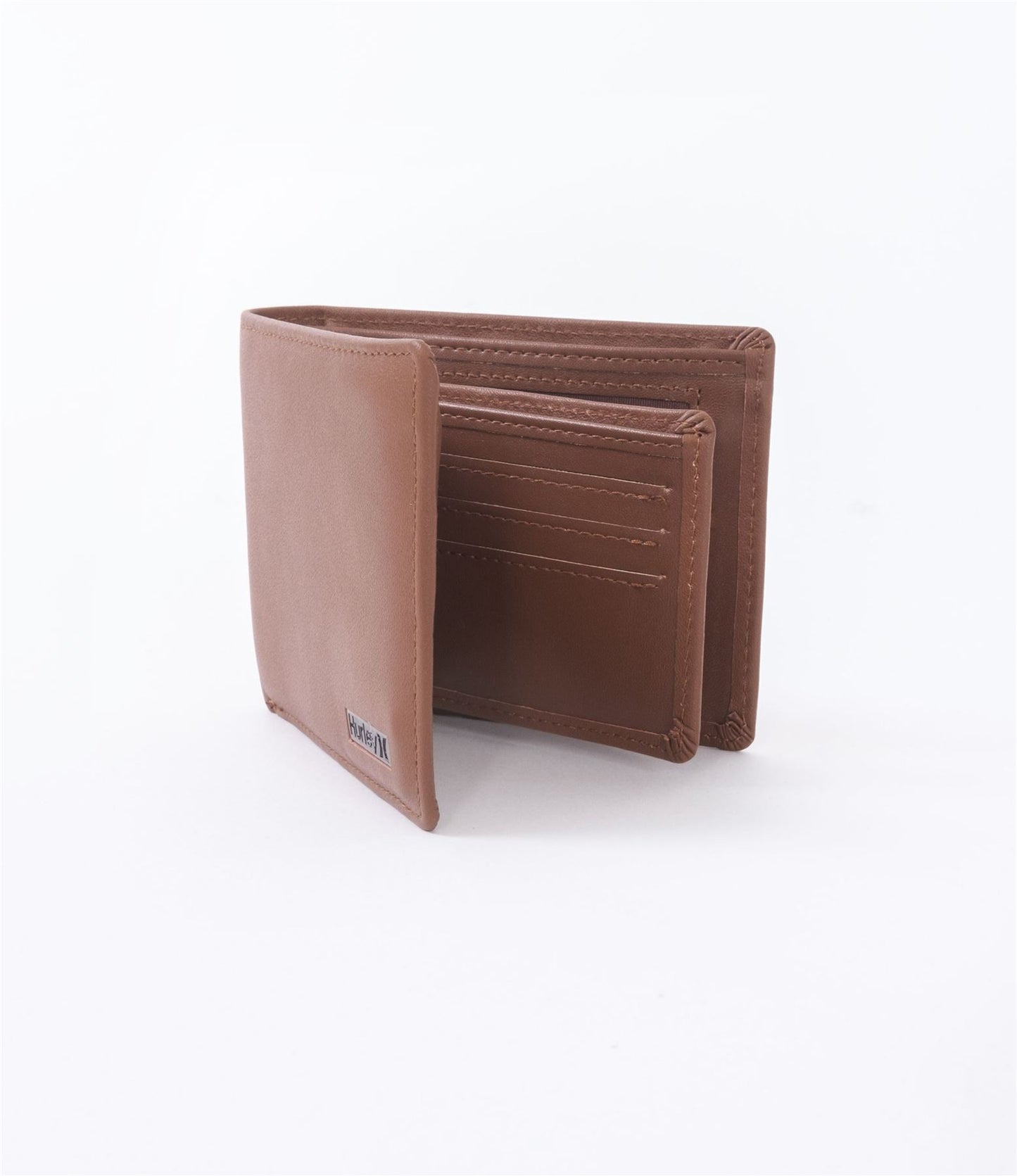 Hurley Men's Leather Wallet ~ One and Only tan