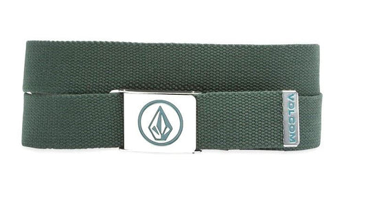 Volcom Circle Web Belt Bottle Opener Mens Blue