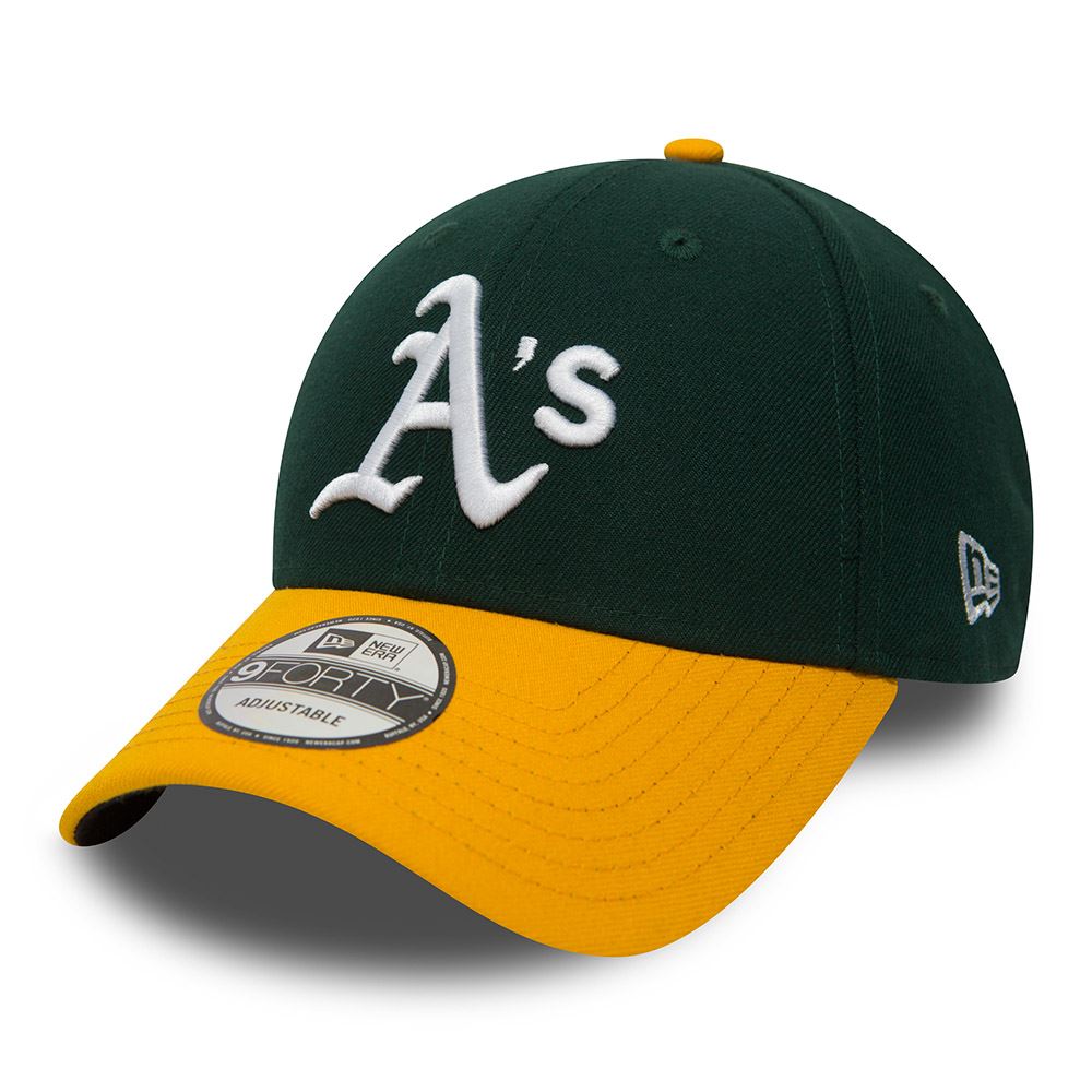 New Era 9Forty Adjustable Curve Cap ~ Oakland Athletics
