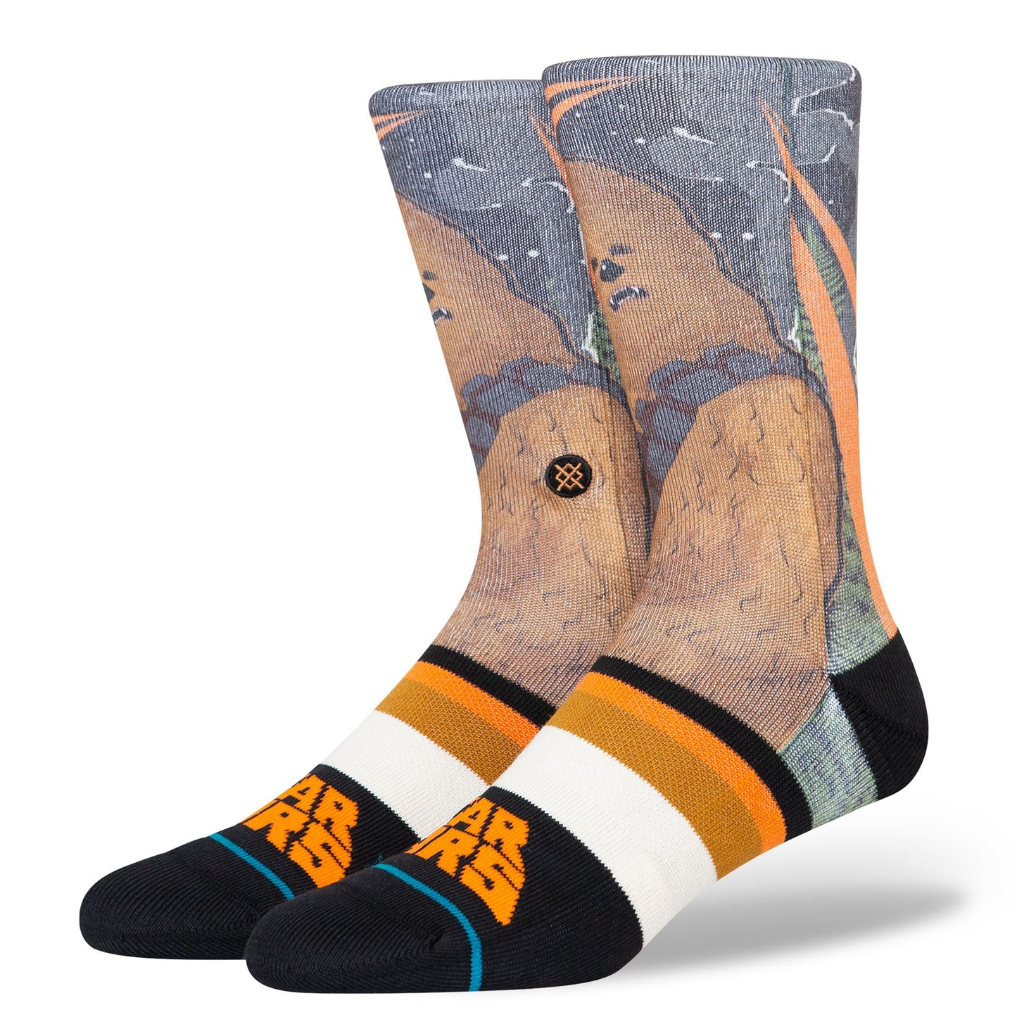Stance Men's Crew Socks ~Chewie by Jaz green size L