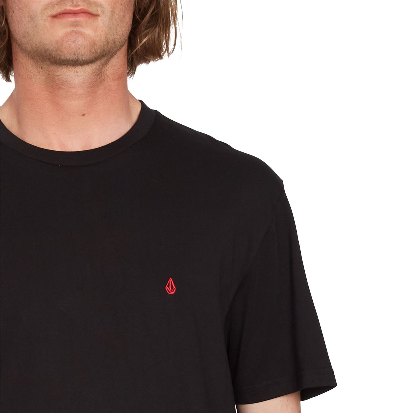 Volcom Cotton SS T-Shirt ~ Stone Blanks black