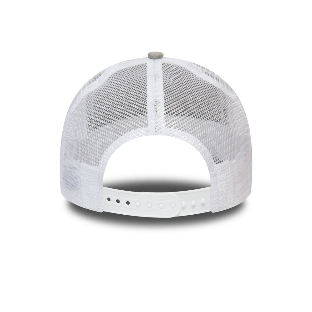 New Era Men's Snapback Jersey Trucker Cap ~ New York Yankees grey/white