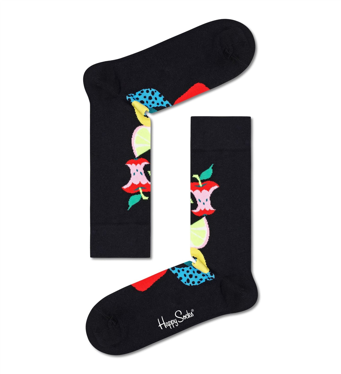 Happy Socks - Crew Socks (Size 41-46) ~ Fruit Stack