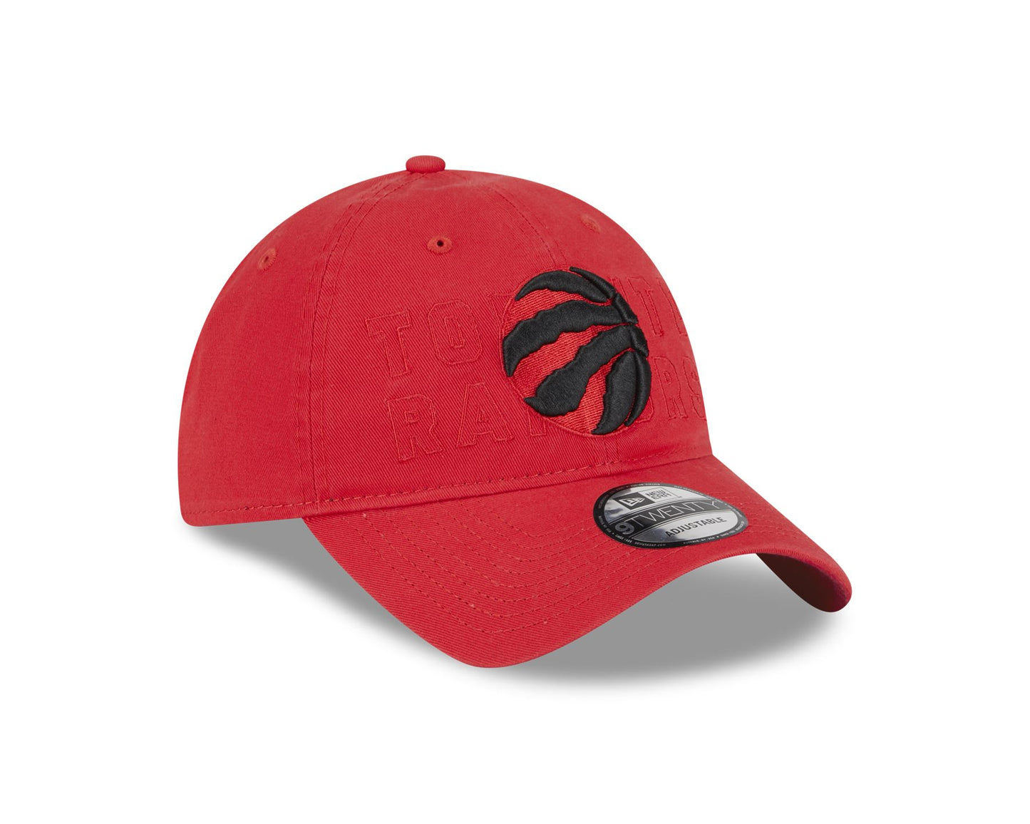 New Era Mens NBA Draft 9Twenty Adjustable Cap ~ Toronto Raptors red