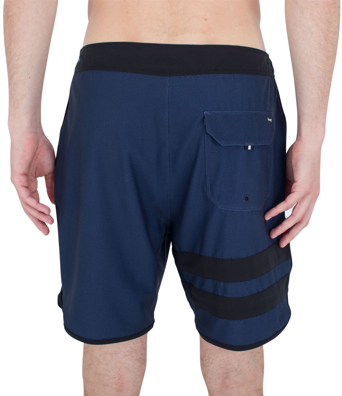 Hurley Mens 18" (46cms) Boardshort ~ Phantom Block Party indigo blue