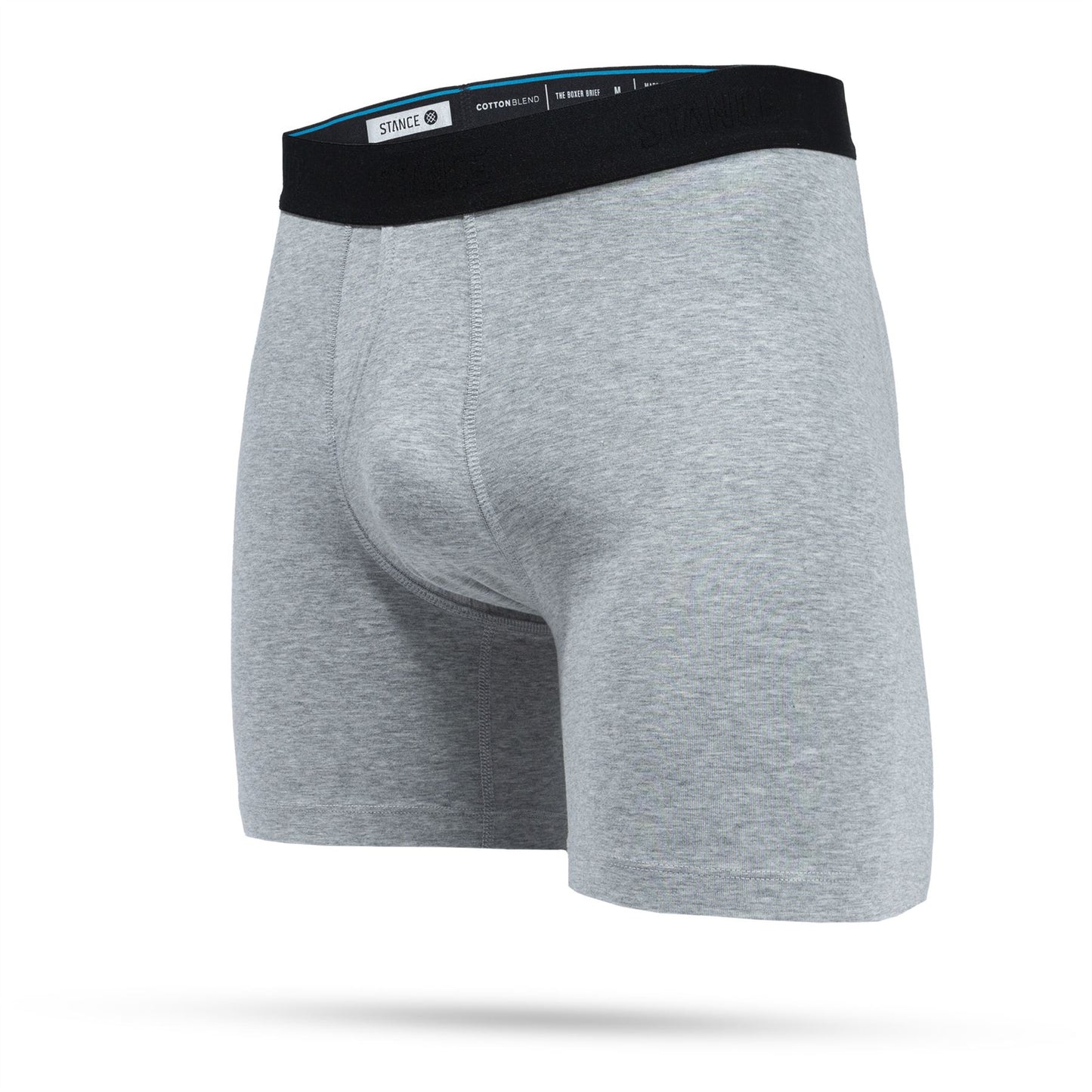 Stance Men's Boxer Briefs ~ Standard 6in heather grey