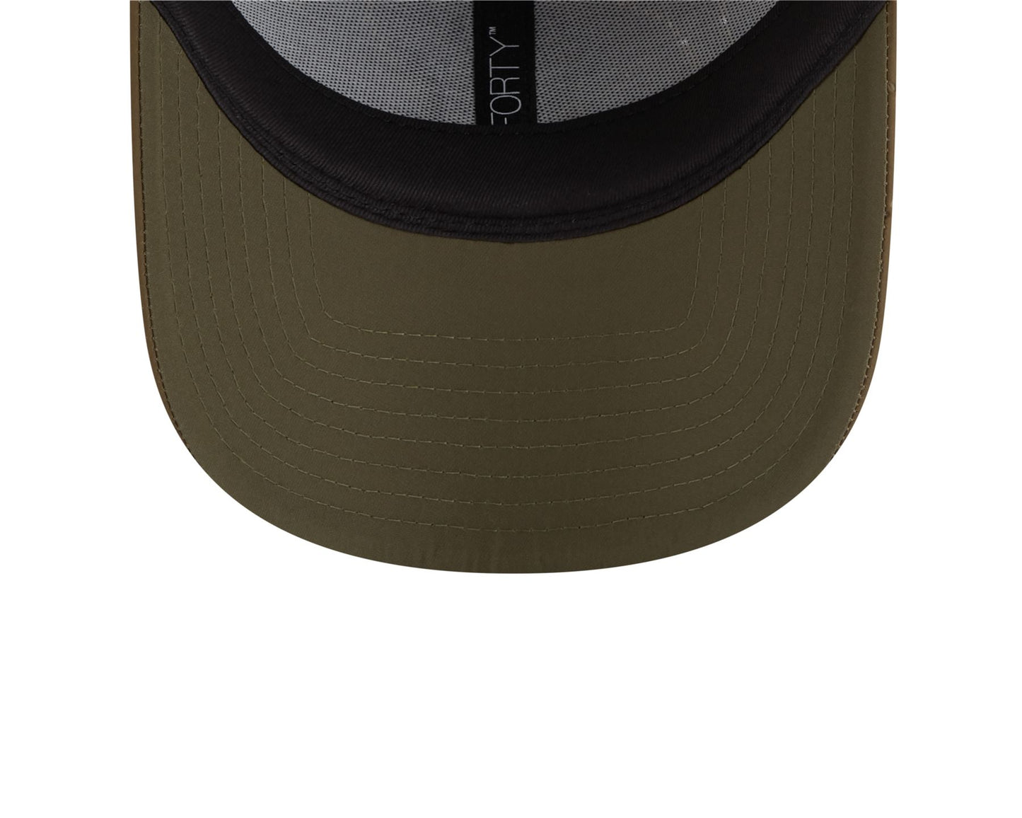 New Era Mens MLB Adjustable 9Forty Quilted Cap ~ New York Yankees olive