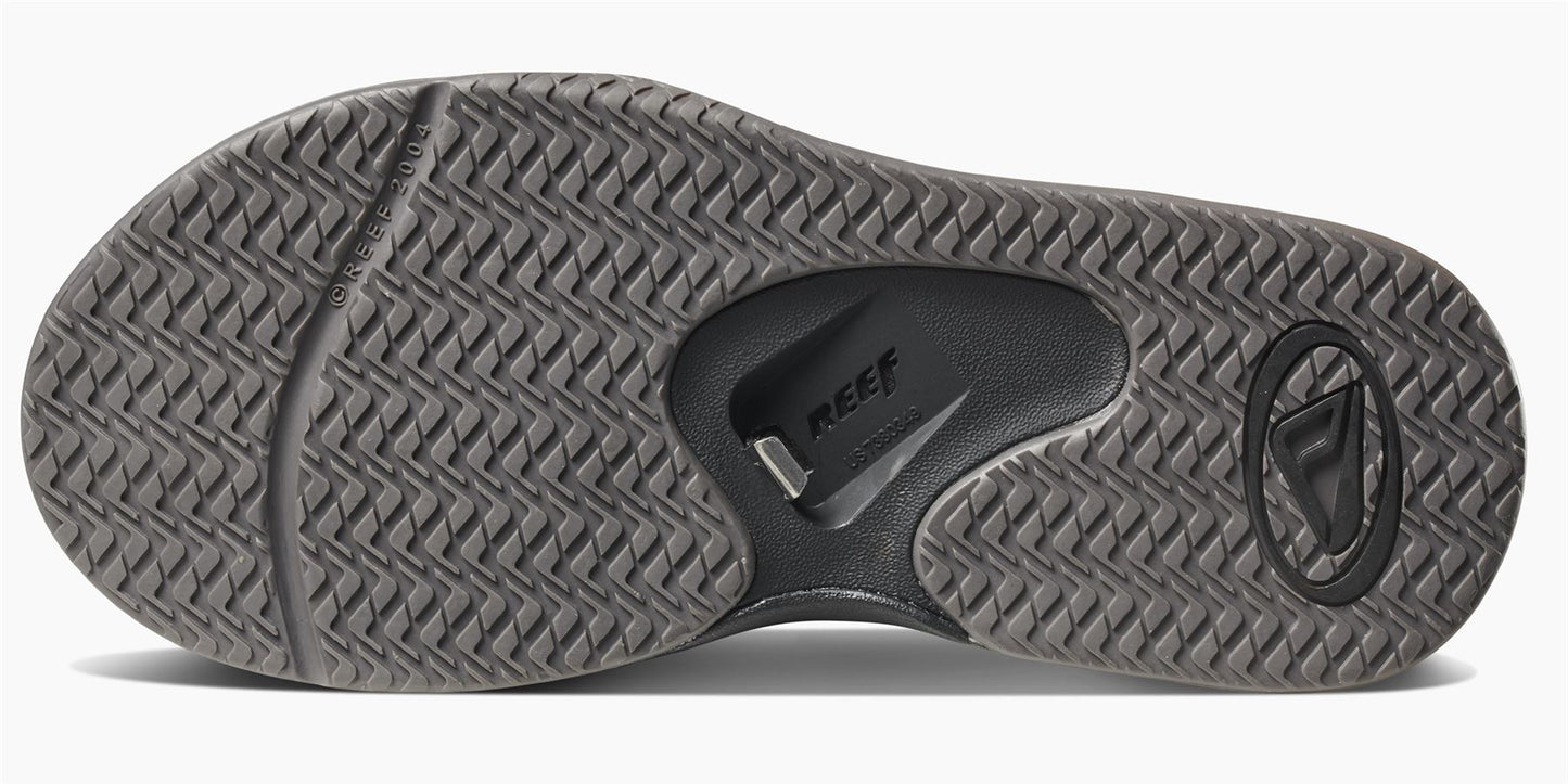 Reef Womens Sandals With Bottle Opener ~ Fanning black/grey