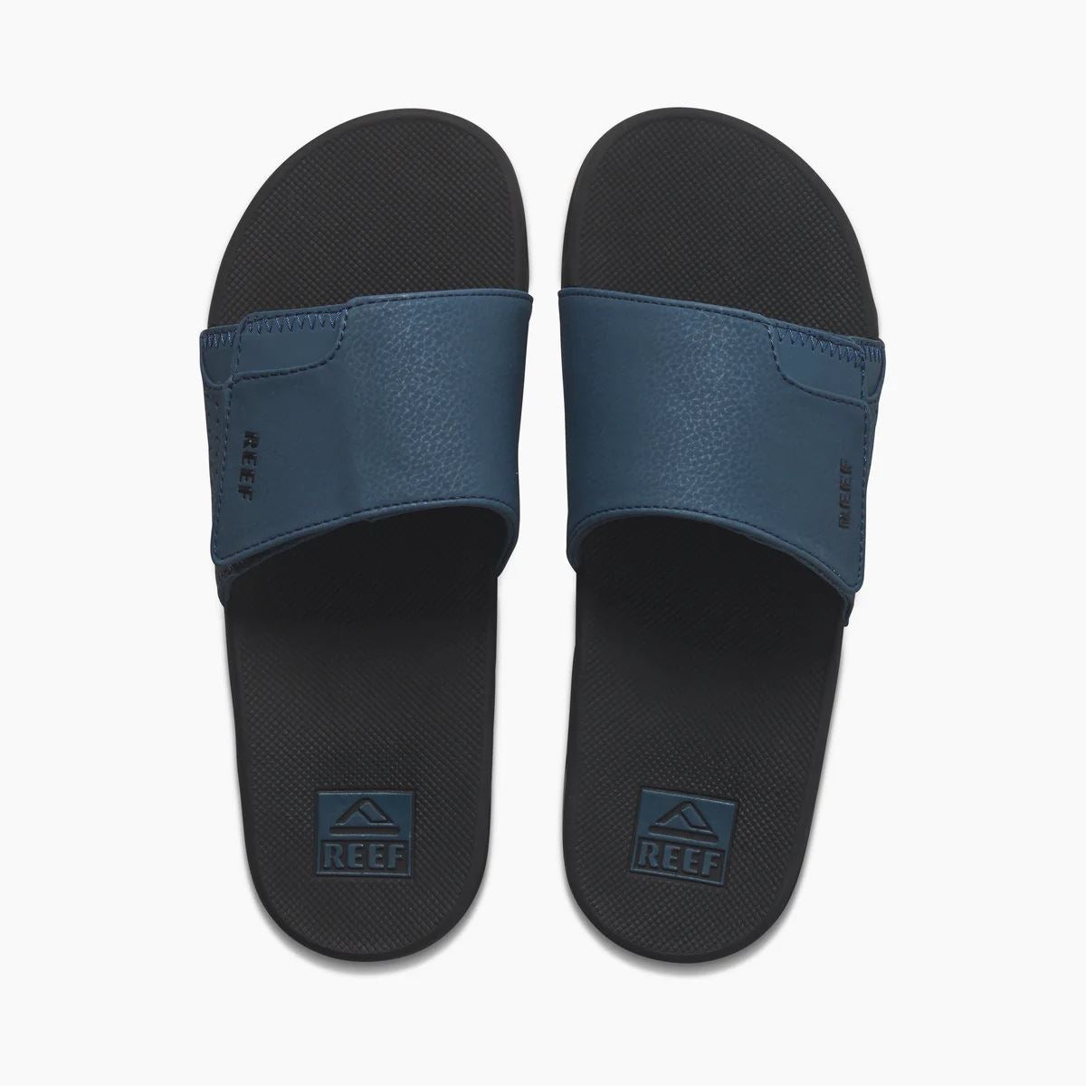 Reef Mens Water Friendly Sandals ~ Fanning Slide orion black
