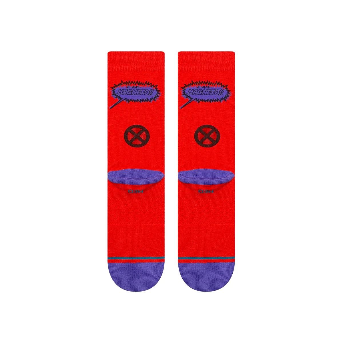 Magento Red Mens Crew Socks Stance