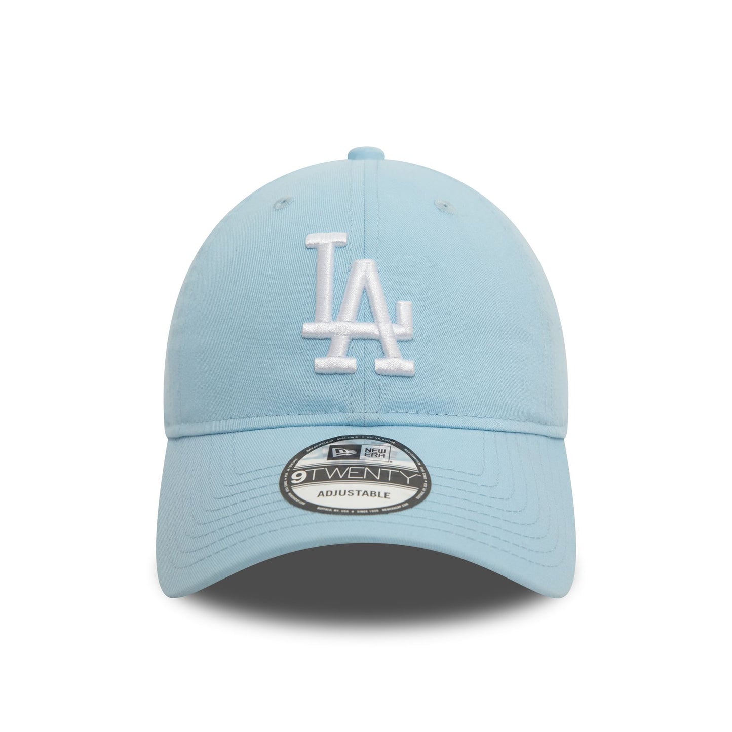 New Era Mens League Essential 9Twenty Cap ~ LA Dodgers light blue