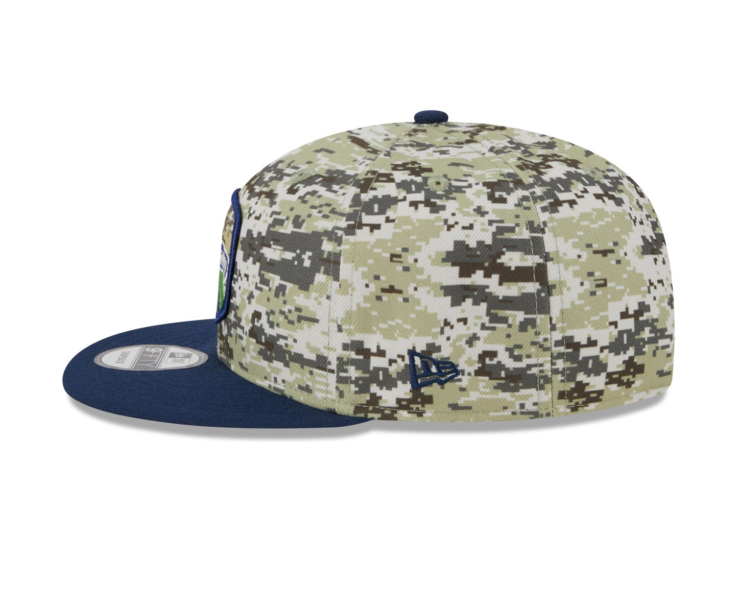 New Era Mens NFL Salute To Service Snapback 9Fifty Cap ~ 'Seattle Seahawks' camo