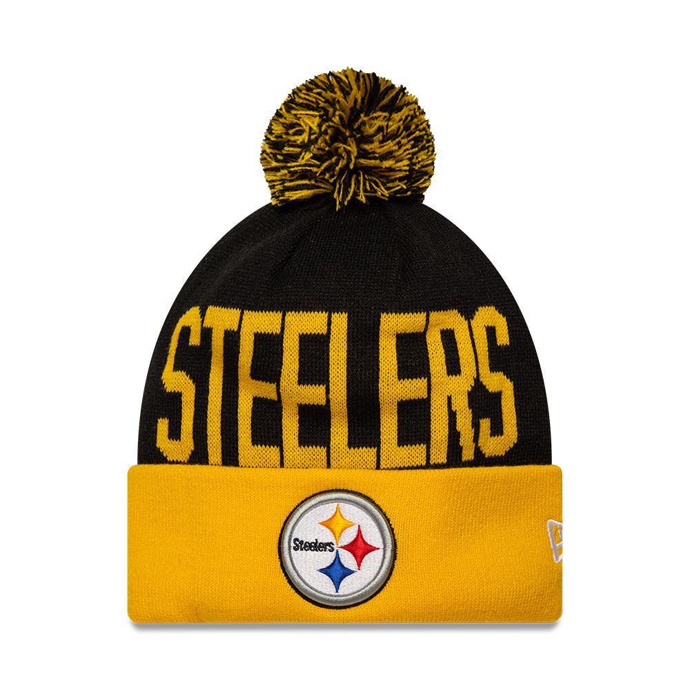 Pittsburgh Steelers NFL Dublin Games Cuff Knit Beanie Black