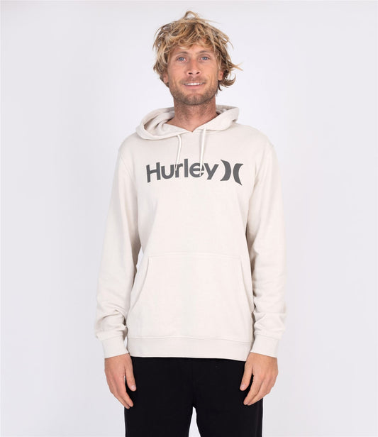 Hurley Men's Solid Pullover Hoodie ~ One and Only bone