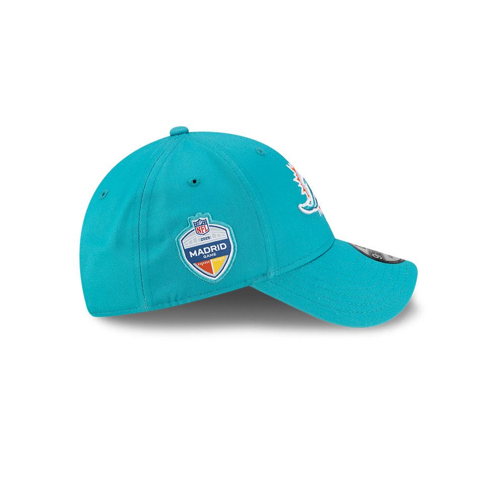 Miami Dolphins NFL Madrid Games 9FORTY Adjustable Cap Turquoise