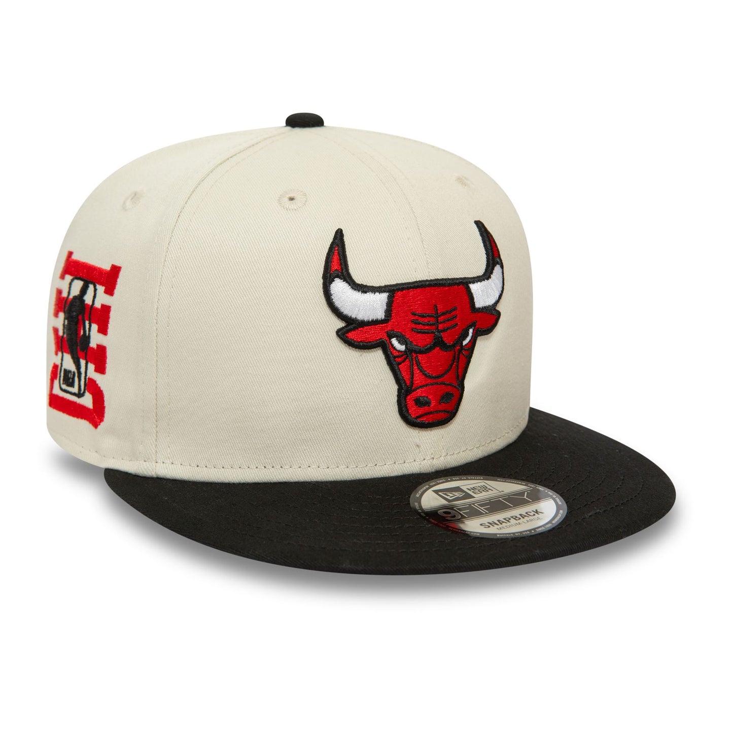 New Era Mens NBA Logo 9Fifty Cap ~ Chicago Bulls stone brown