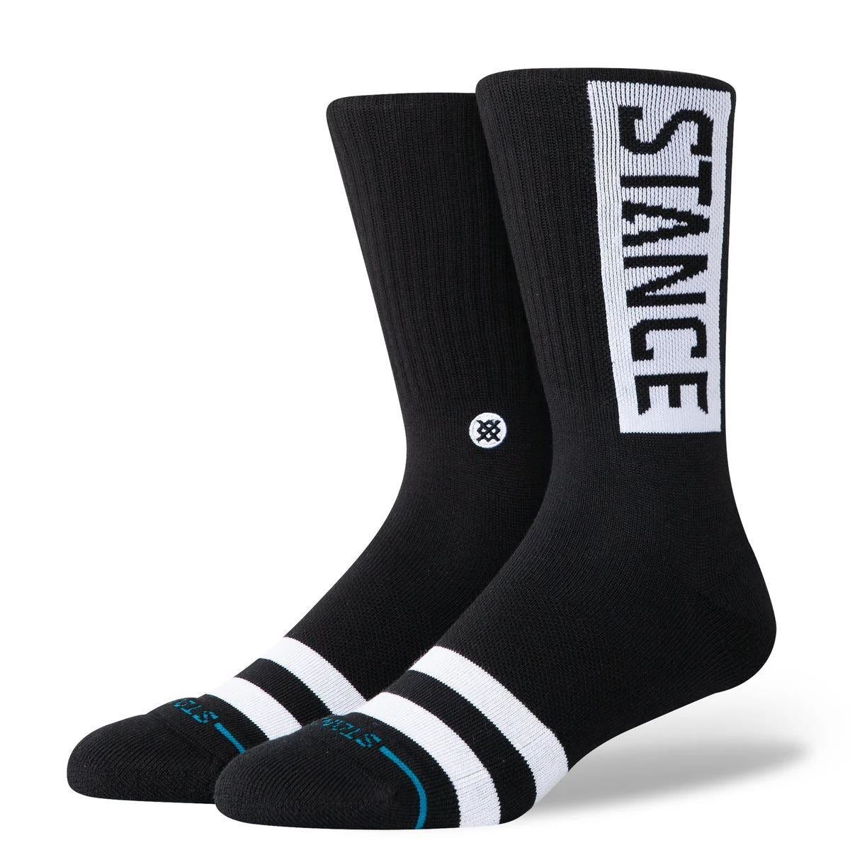 Stance Socks Og Mens Crew Black Socks