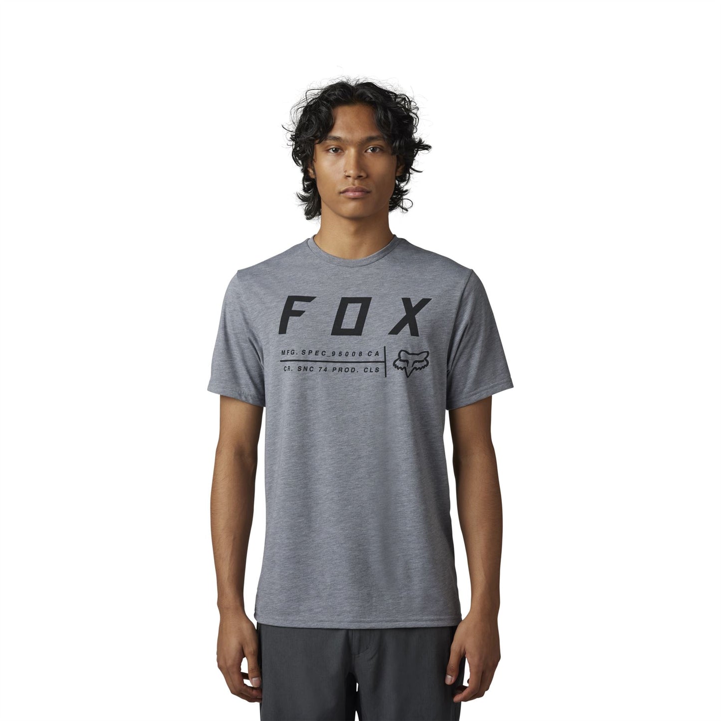 Fox Racing Mens SS Tech T-Shirt ~ Non Stop Heather Graphite