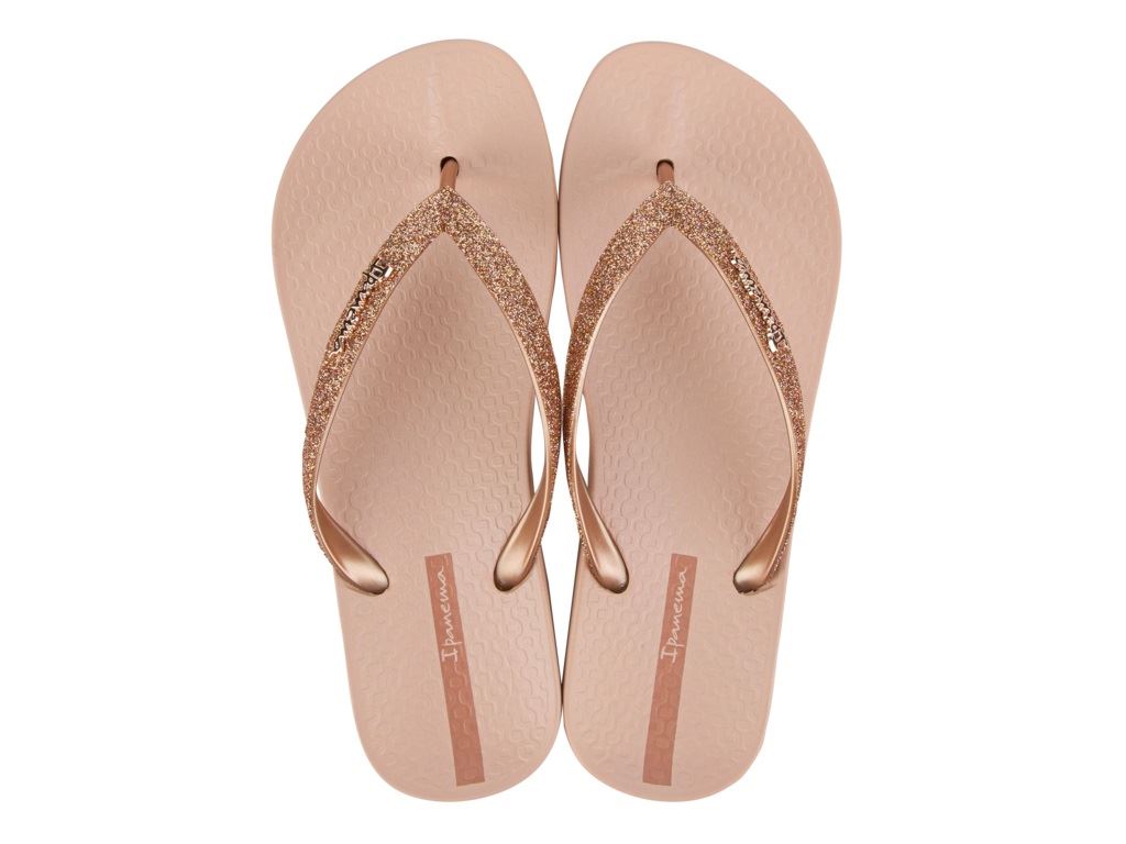 Ipanema Womens Flip Flip Glitter Lolita Pink