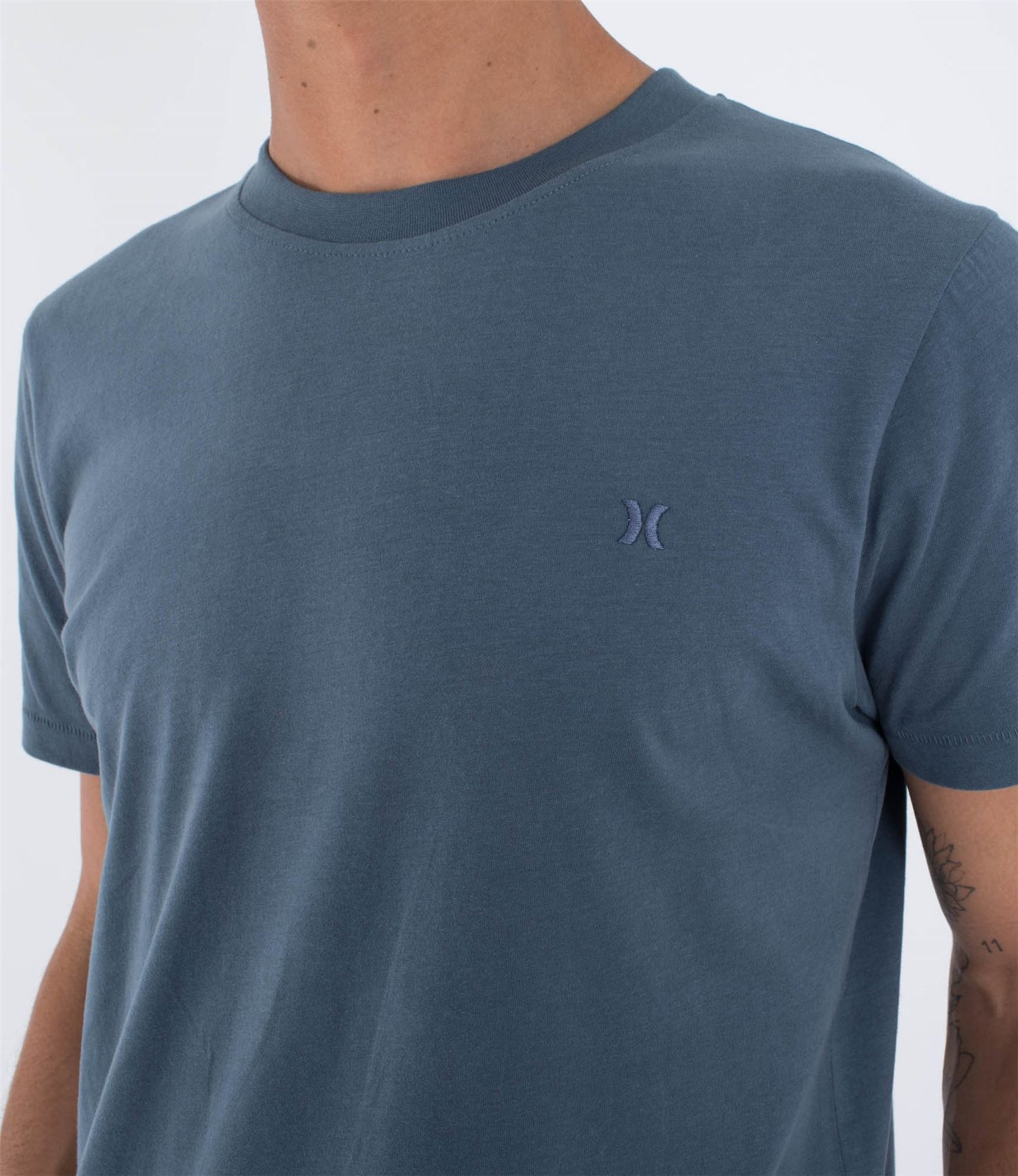 Hurley Low Tide T-Shirt Short Sleeve Blue