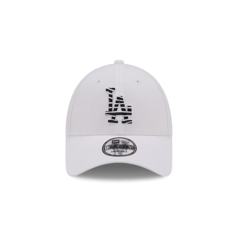 New Era Men's Adjustable Infill 9Forty Cap ~ LA Dodgers white