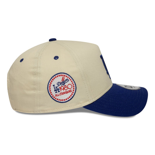 LA Dodgers All Star Game Patch Cream 9FORTY E-Frame Snapback Cap