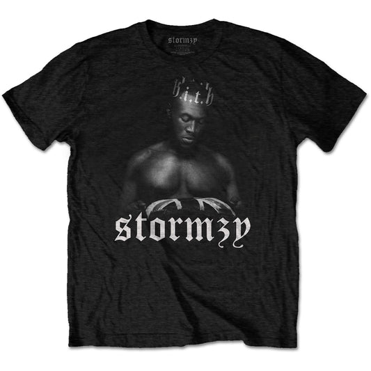 Stormzy Heavy Is The Head Cotton Crew Neck Short Sleeved T-Shirt Rock Off