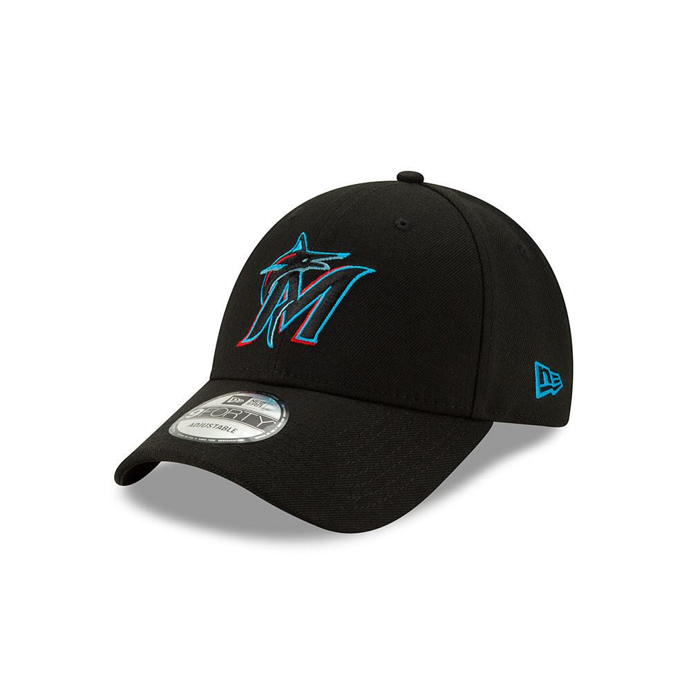 New Era 9Forty Adjustable Curve Cap ~ Miami Marlins 2