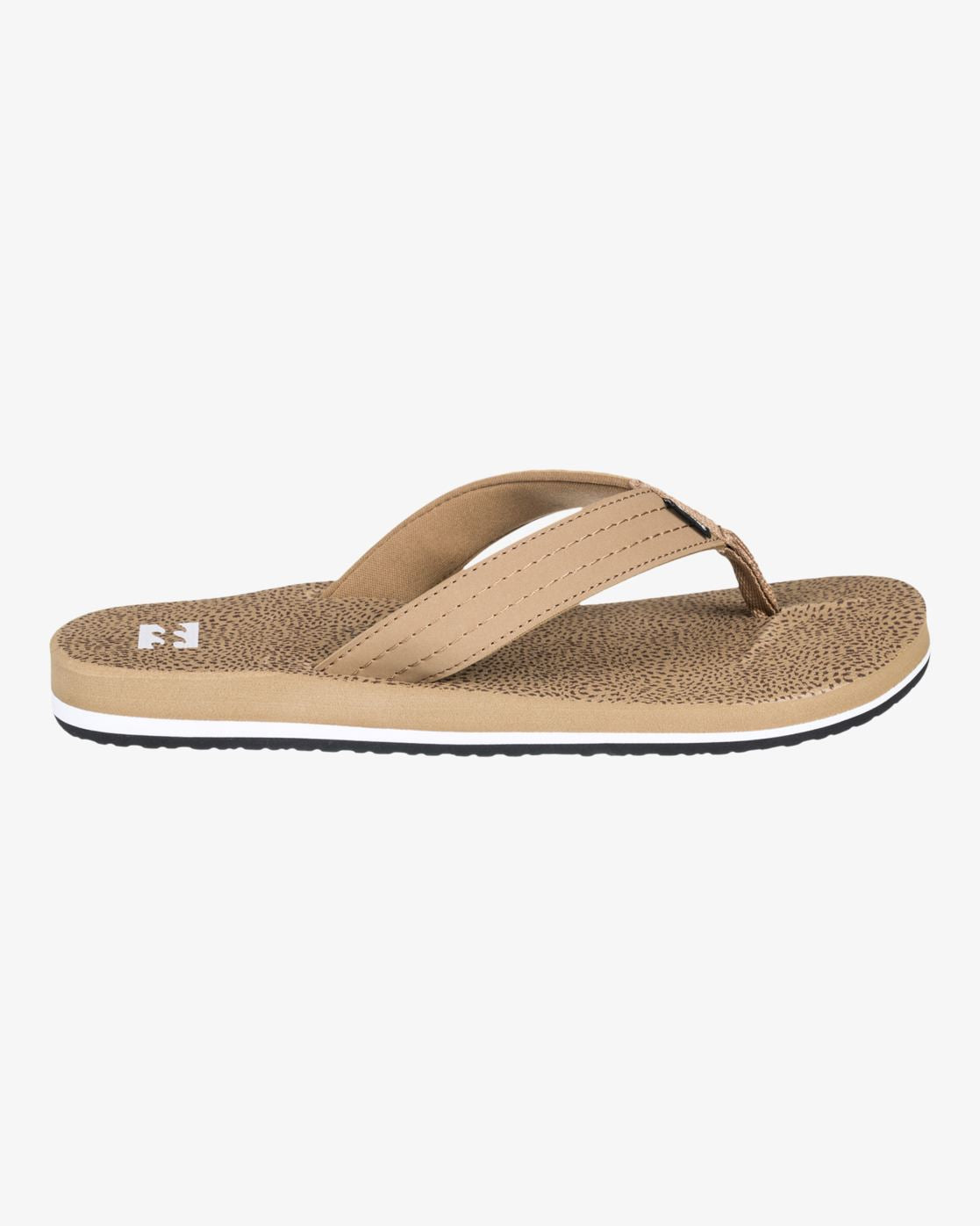Billabong Sandals Mens Open Toe All Day Theme Camel Brown