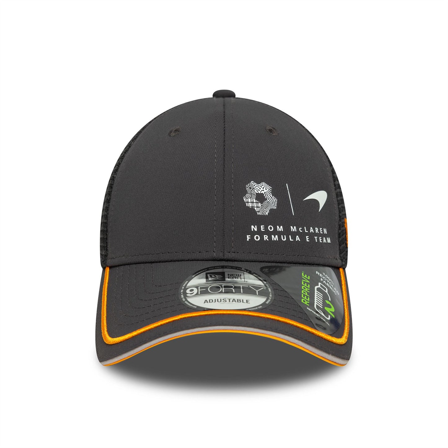McLaren Formula E Team Repreve® Replica Neom Dark Grey 9FORTY Adjustable Cap