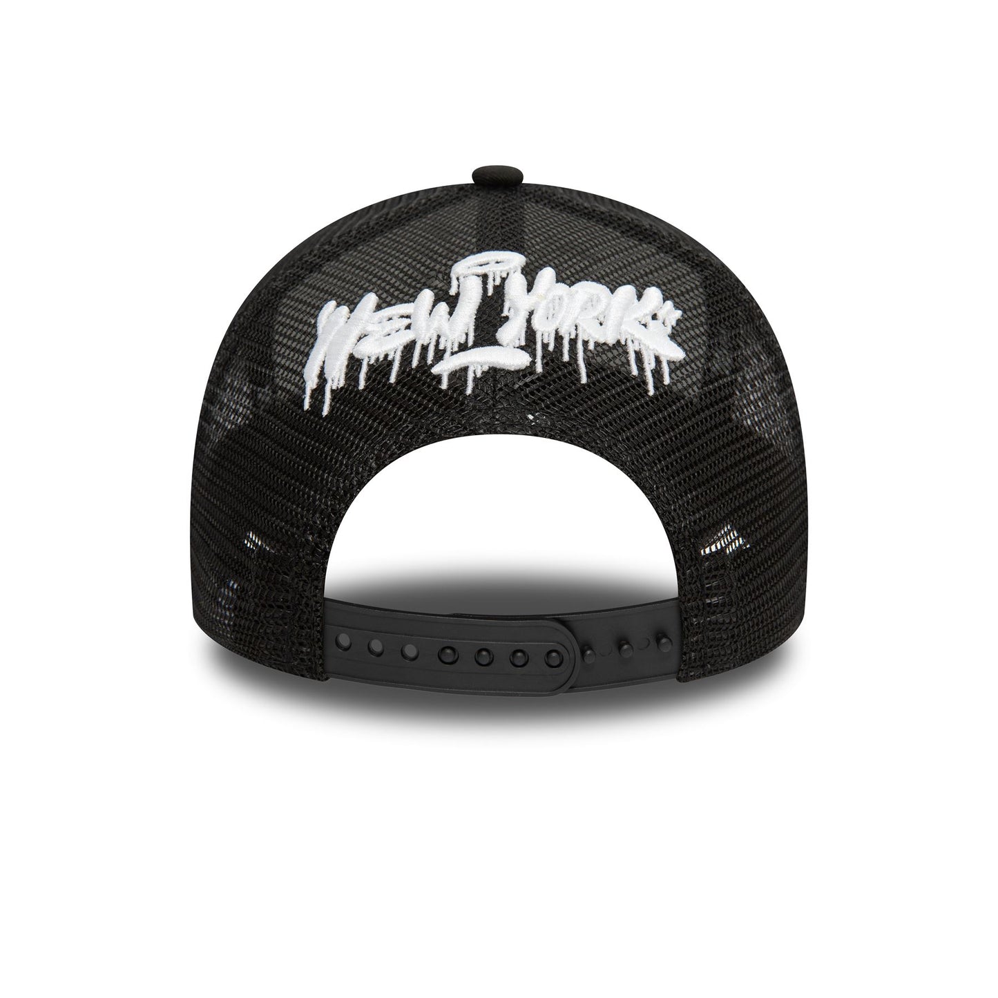 New Era Mens Graphic Trucker Cap ~ Hot Dogs black