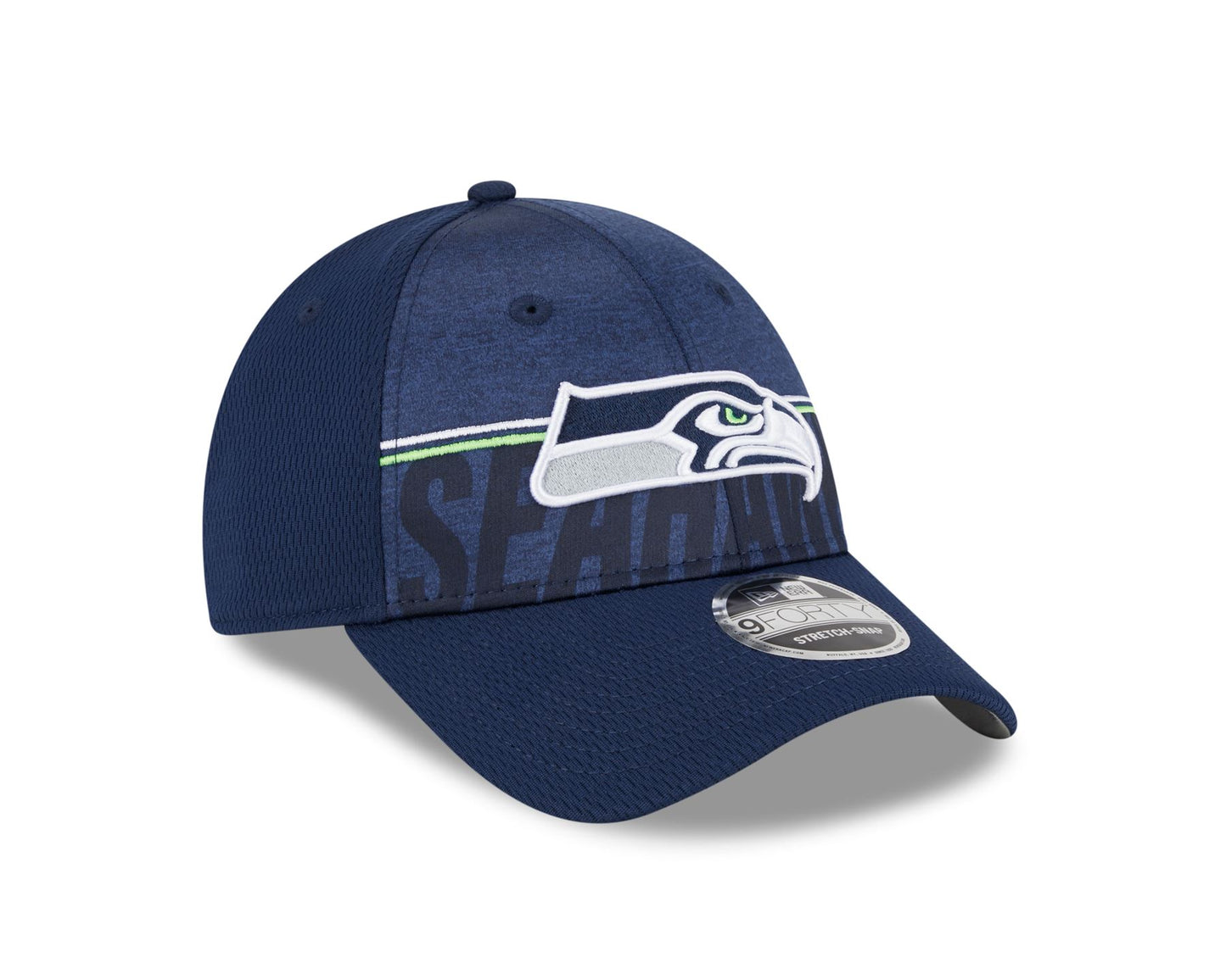 New Era Mens 940SS NFL Training Adjustable Cap ~ Seattle Seahawks Blue