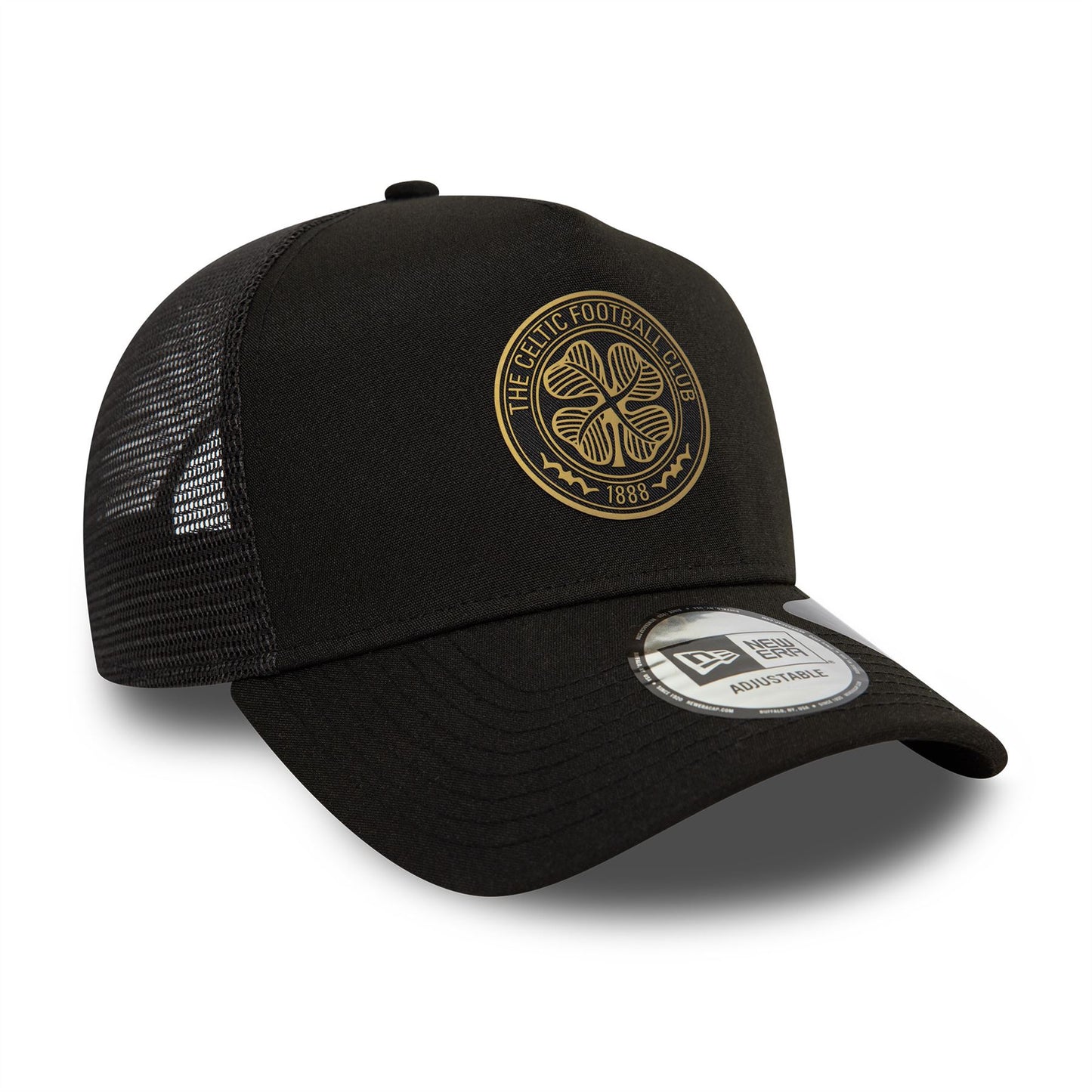 New Era Mens Repreve EF Trucker Cap ~ Celtic Football Club black