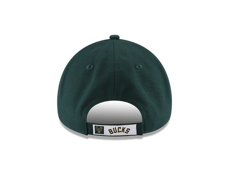New Era 940 Adjustable League Cap ~ Milwaukee Bucks