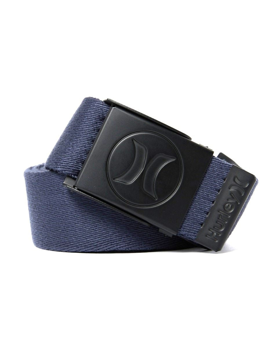 Hurley Mens Navy Web Belt With Bottle Opener