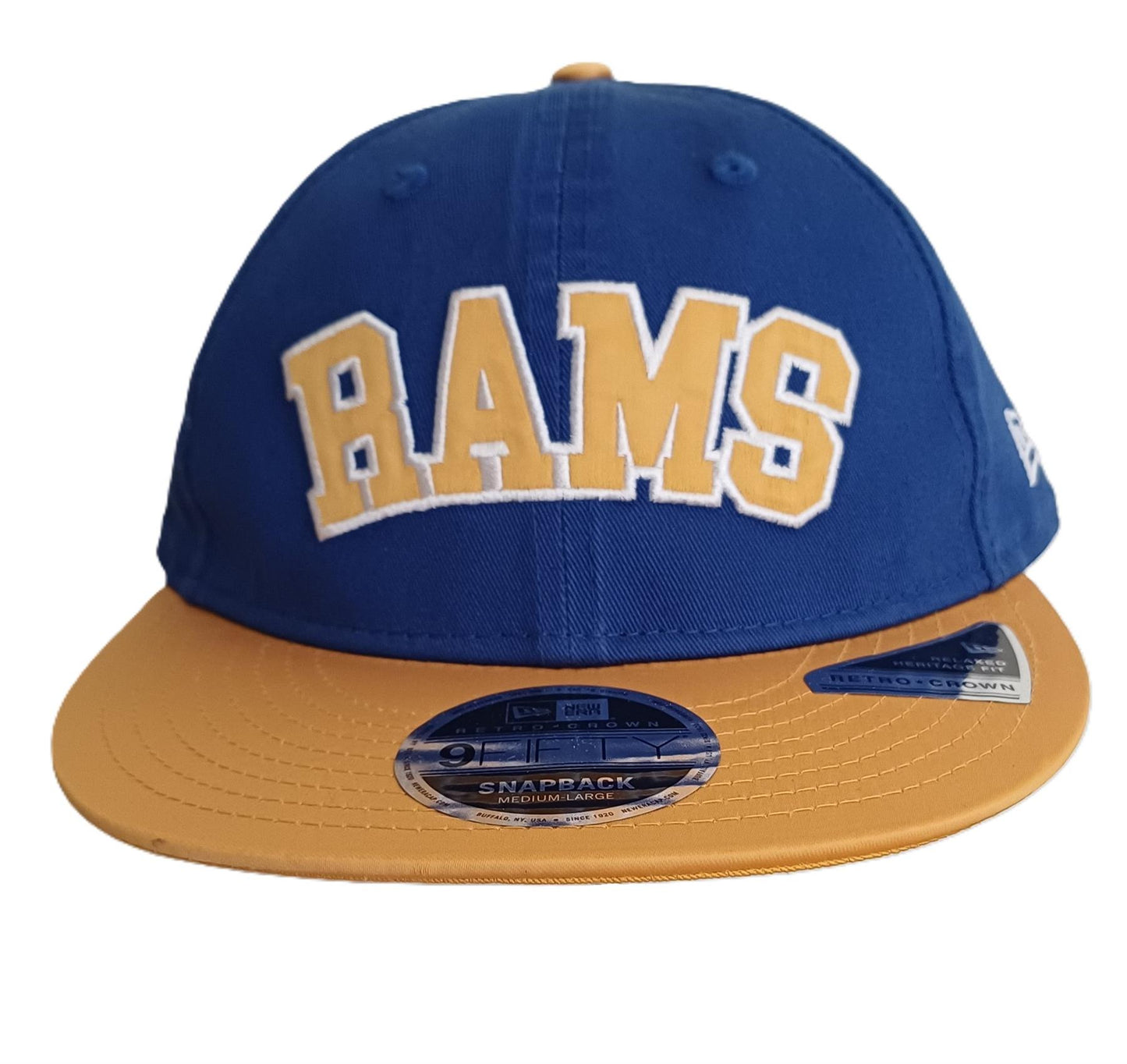 Los Angeles Rams Historic Heritage 9Fifty Retro Crown Cap Blue